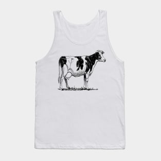 Holstein Cow Tank Top